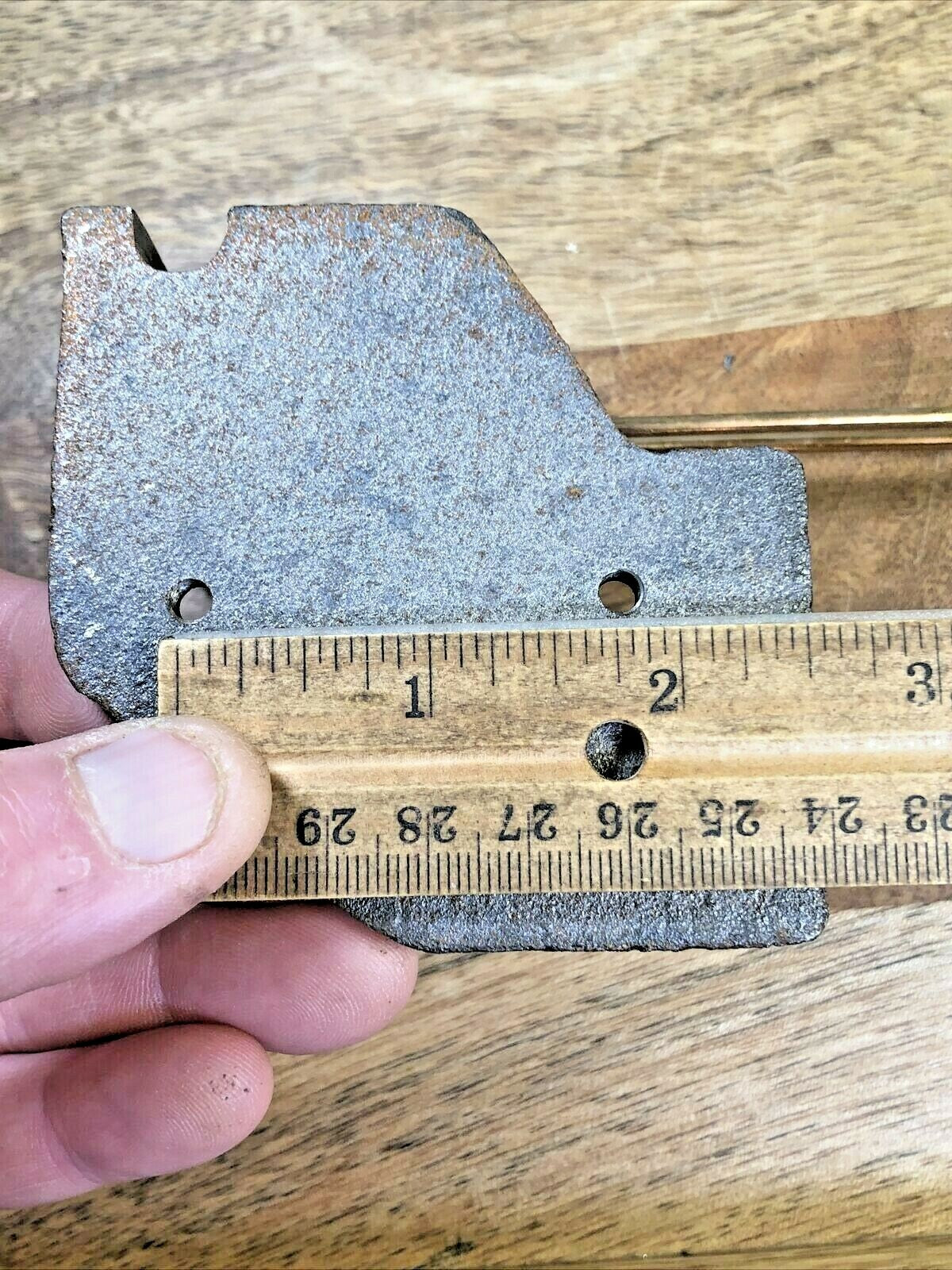 Old 2 Rod Clock Chime Bar 10 Inches Long      (LL5110)