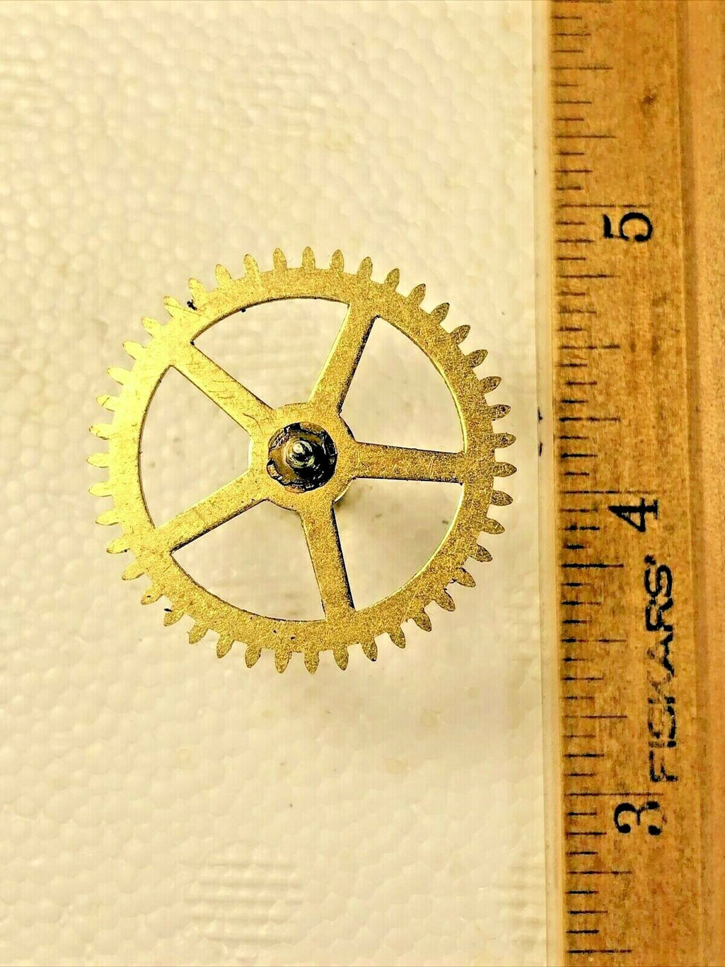 Herschede Clock Movement Time Side 4th Wheel (See Pics to ID Movement) (K6953)