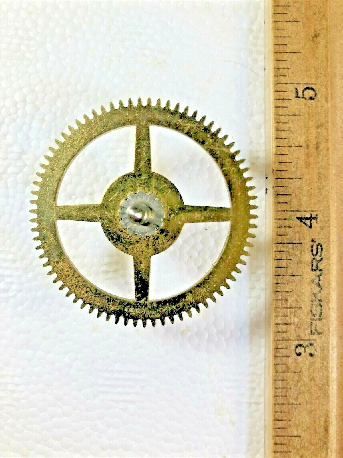 Seth Thomas A208-000 (Hermle 141-031) Clock Movement Time Side 2nd Wheel (K6895)