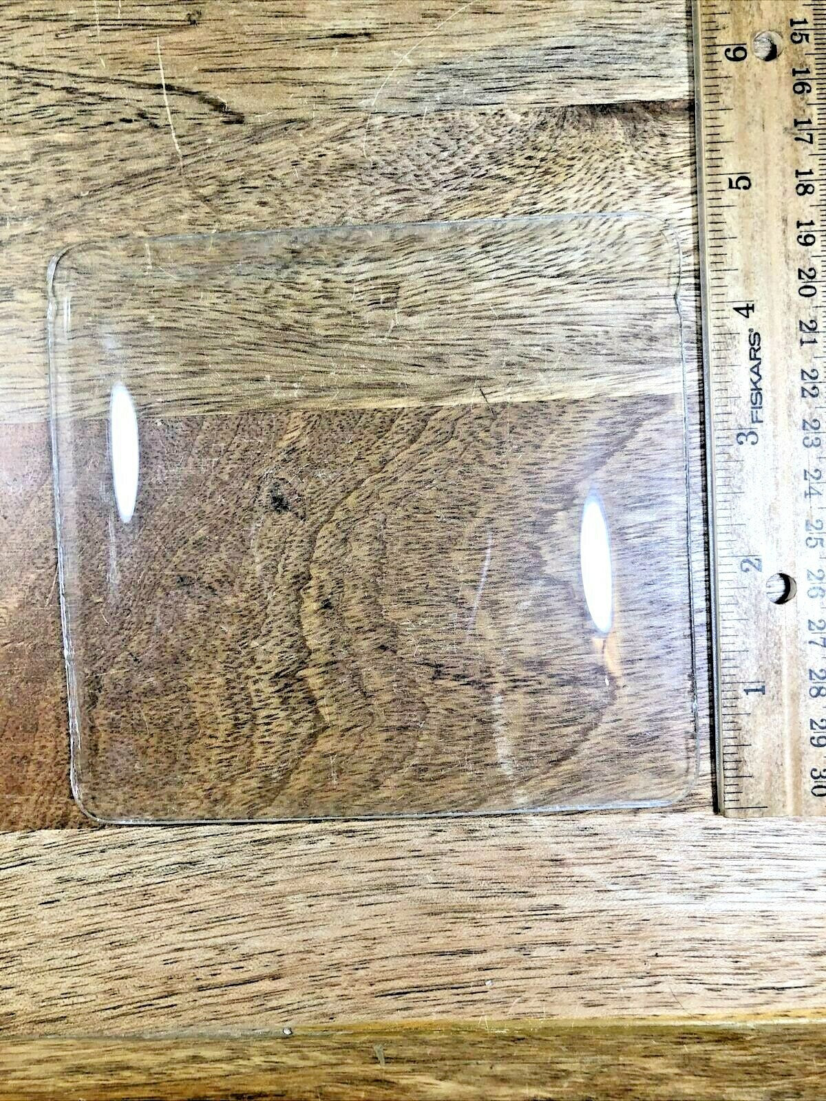 Rectangular Convex Clock Glass (5.12" / 130.25mm X 4.79" /121.72mm)(Lot K3051)