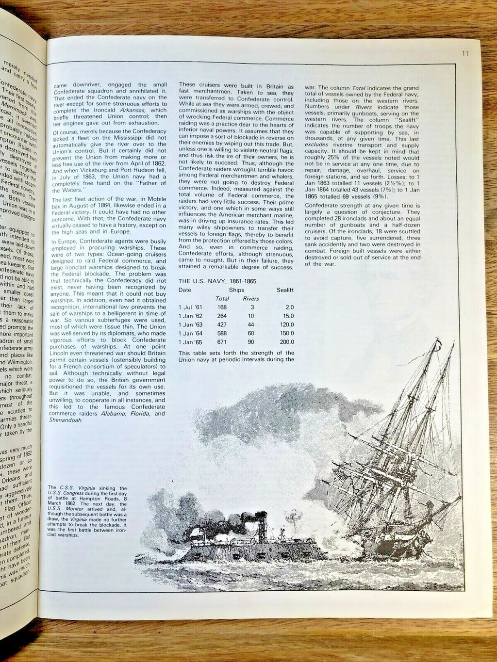The American Civil War:1861-1865, SPI Circa March 1974 (UNPUNCHED) (G5001)