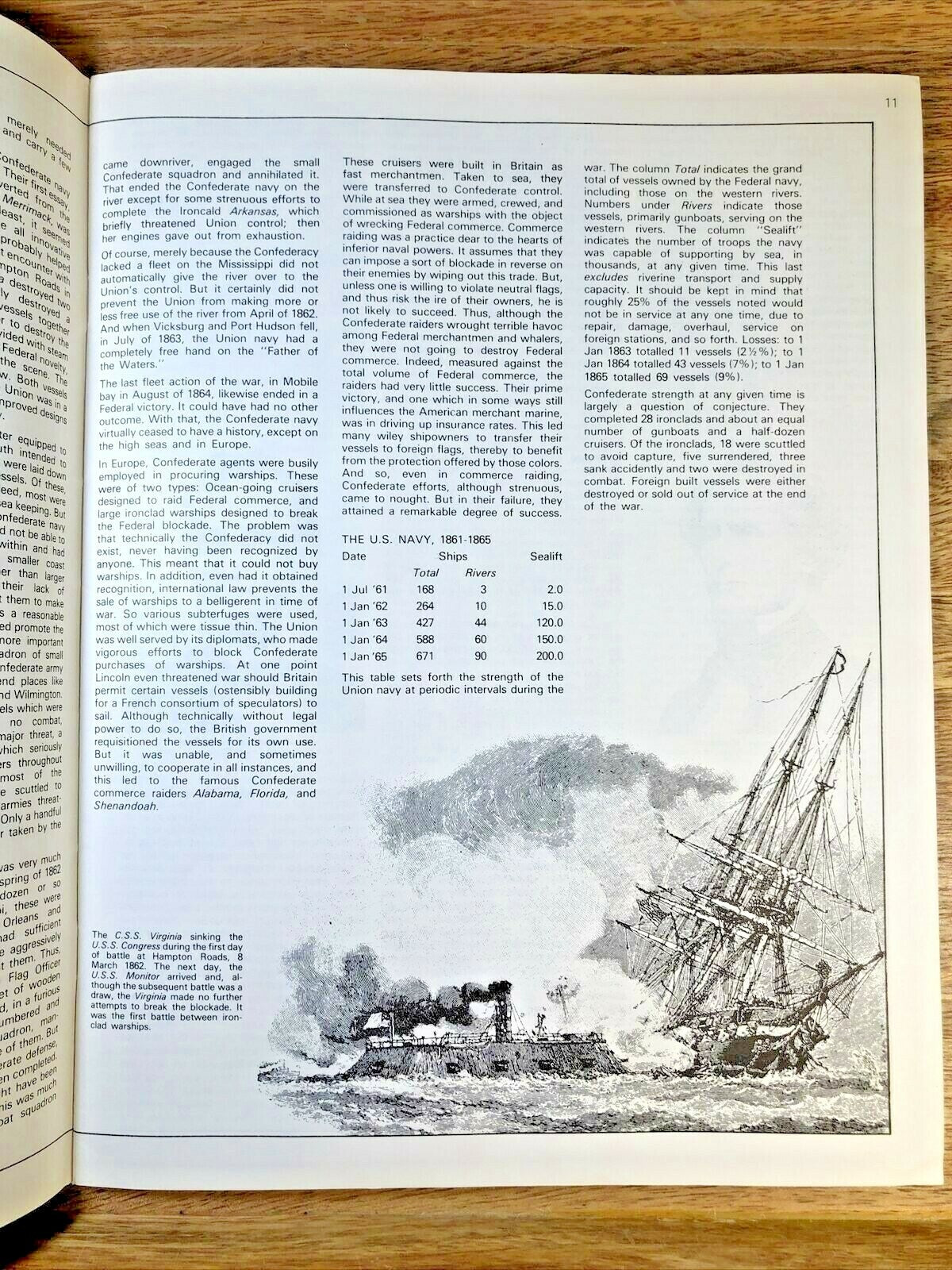 The American Civil War:1861-1865, SPI Circa March 1974 (UNPUNCHED) (G5001)