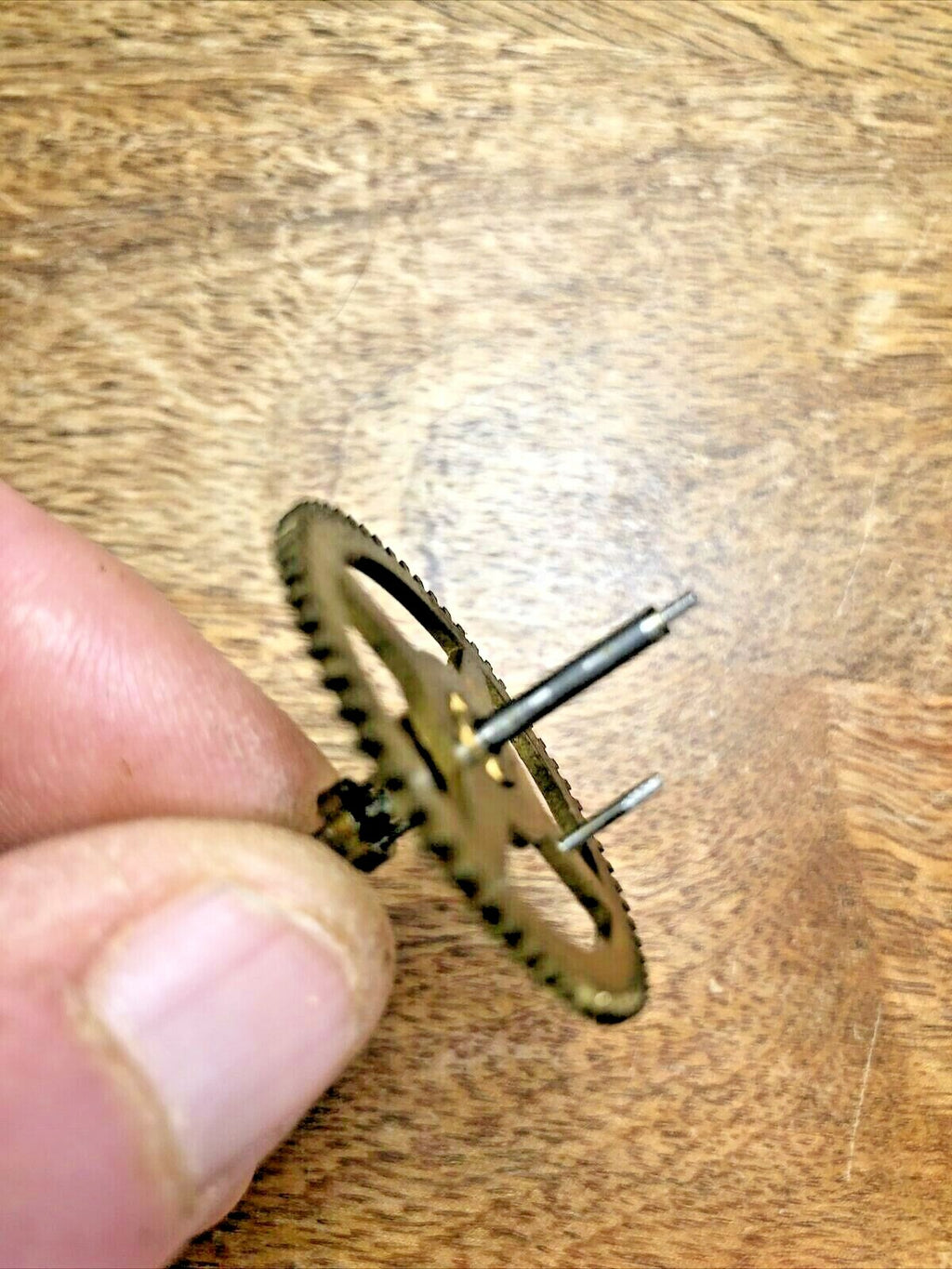 Old Kienzle Clock Movement Chime Side 4th Wheel  (See Pics To ID Mvmt) (KD3674)