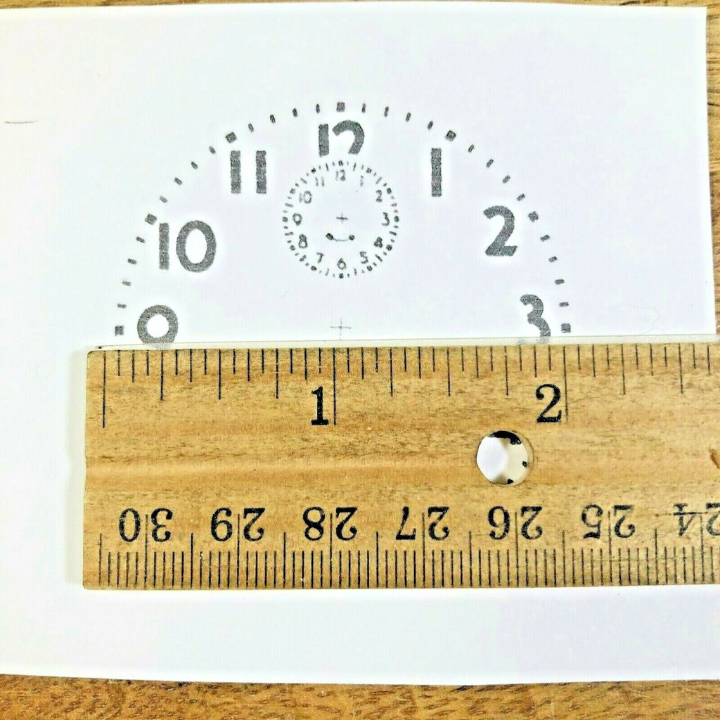 Baby Ben Alarm Clock Paper Dial   (Lot 206)