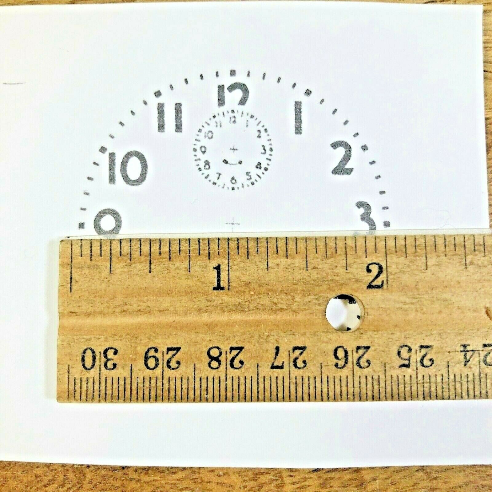 Baby Ben Alarm Clock Paper Dial   (Lot 206)