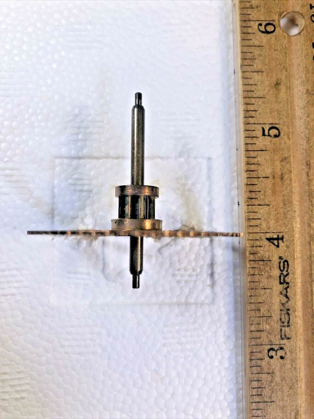 Solid Back Waterbury Clock Movement Time Side 2nd Wheel (See Pics to ID)  (K6535