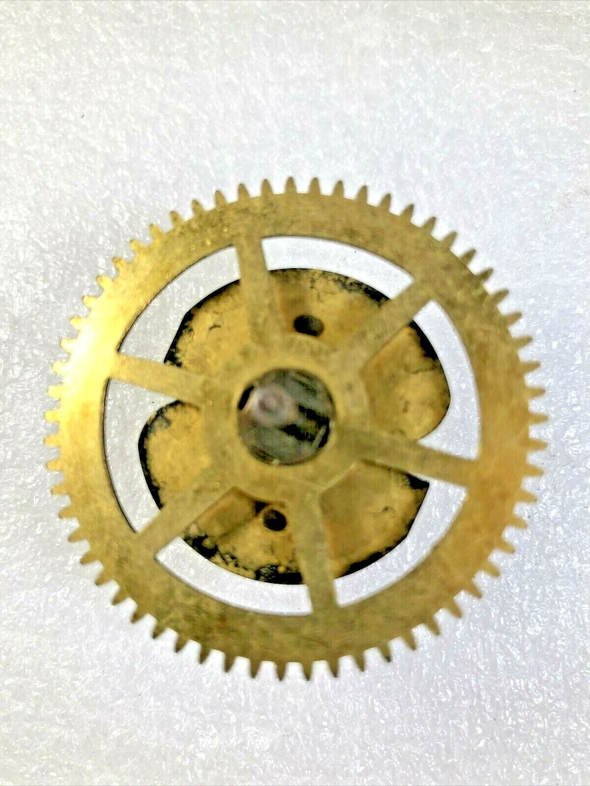 Waterbury 8 Day Clock Movement (Stamped 10 in) Strike Side 3rd Wheel  (K5653)