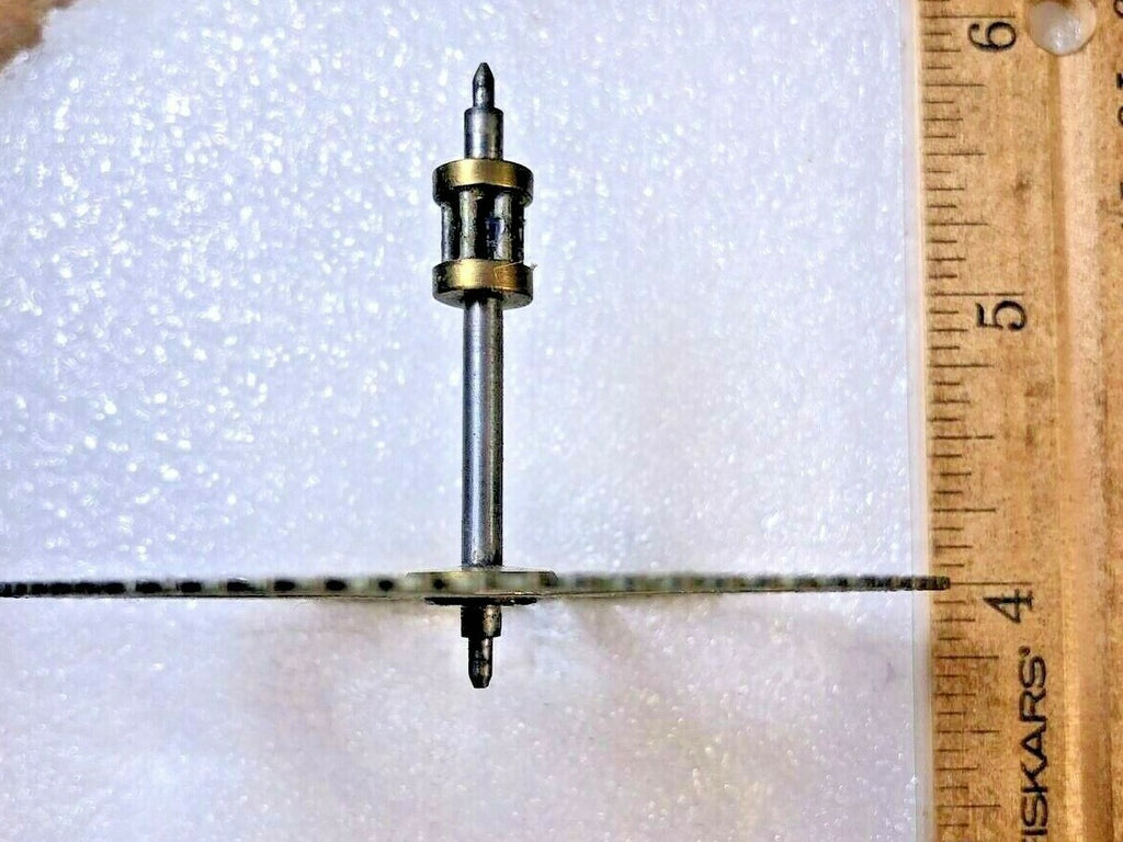 OG Clock Time Side 2nd Wheel (See Pics to ID Mvmt) (K5956)