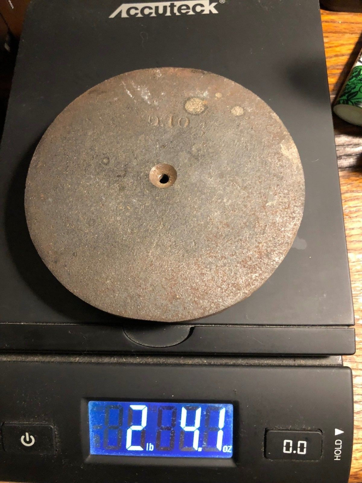 4.22 Inch Diameter Clock Pendulum Bob (2lb 4oz) (K8998)