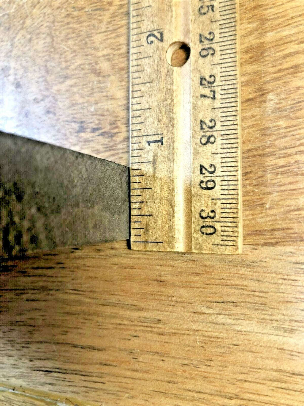 Nice Old Clock Movement Seat Board 11 1/4 X 3 X 3/4 Inches       (LL5072)