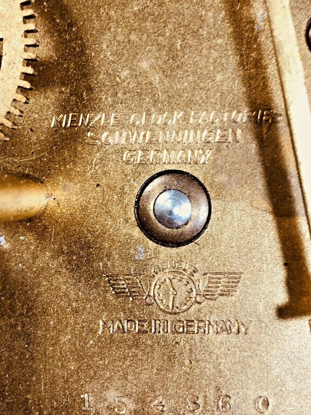 Kienzle Clock Movement Hour Strike Lifting Lever (See Pics To ID Mvmt) (K6807)