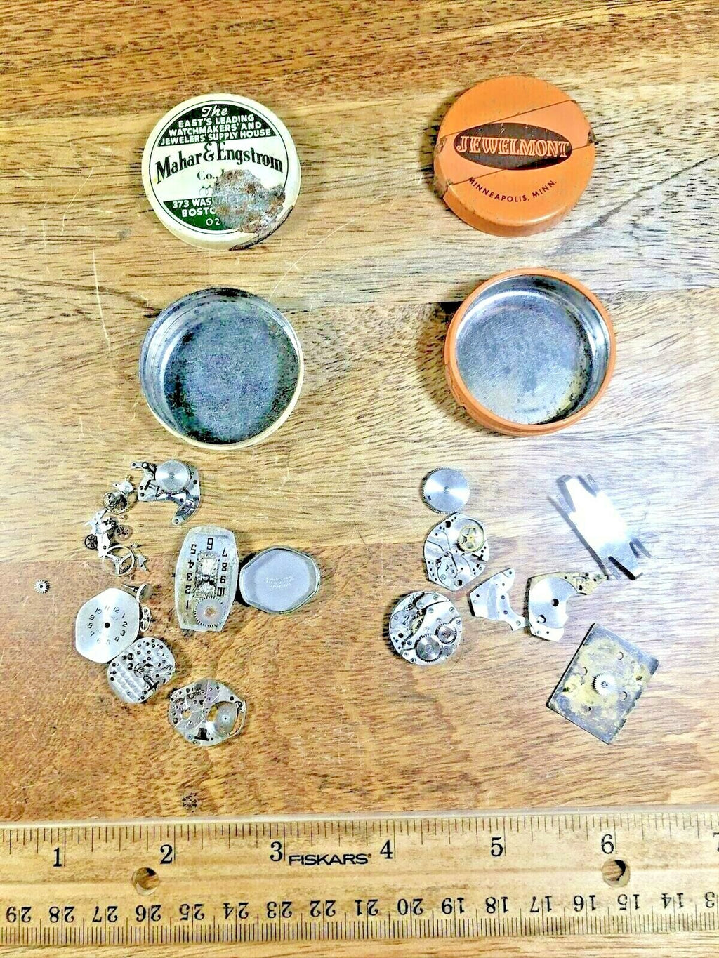 Assorted Watch Movements and Parts (For Parts/Repair) (Lot 1892)