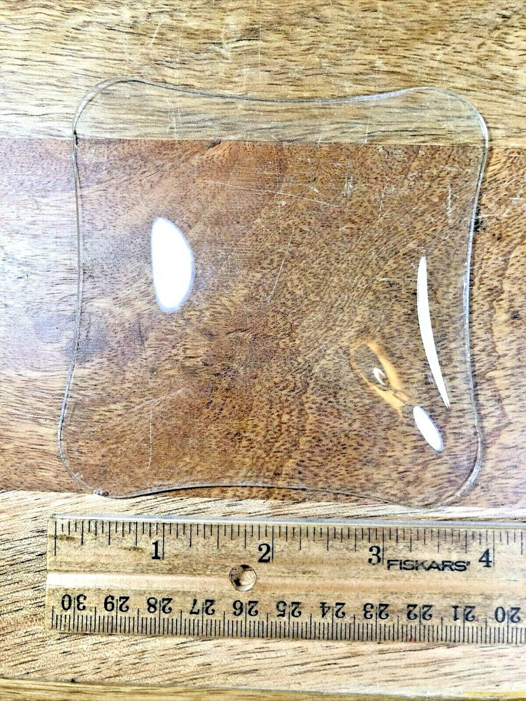 Unusual Shaped Convex Clock Glass   (K6240)