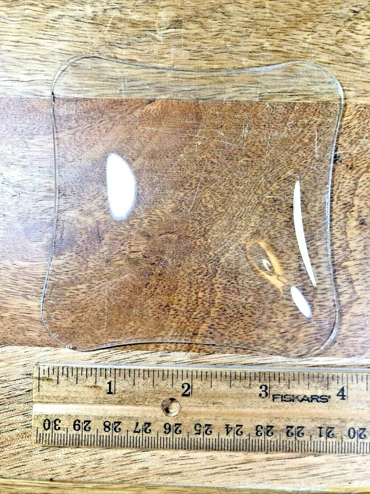 Unusual Shaped Convex Clock Glass   (K6240)