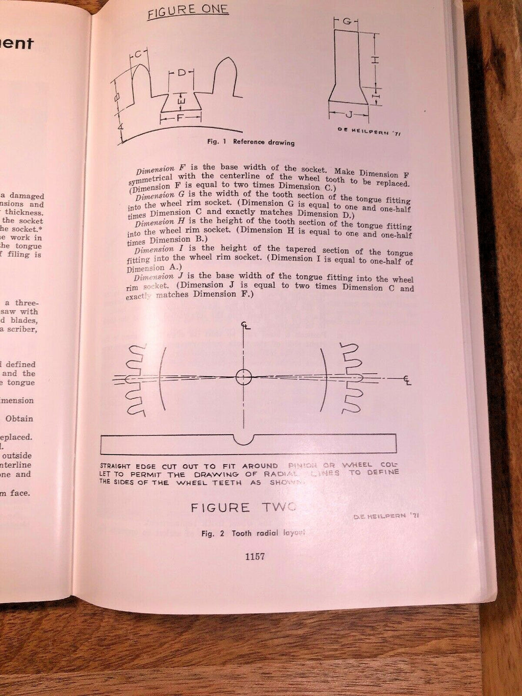 NAWCC Bulletin Apr 73, Maine Clocks, How to Replace Tooth On Gear....(K9612)