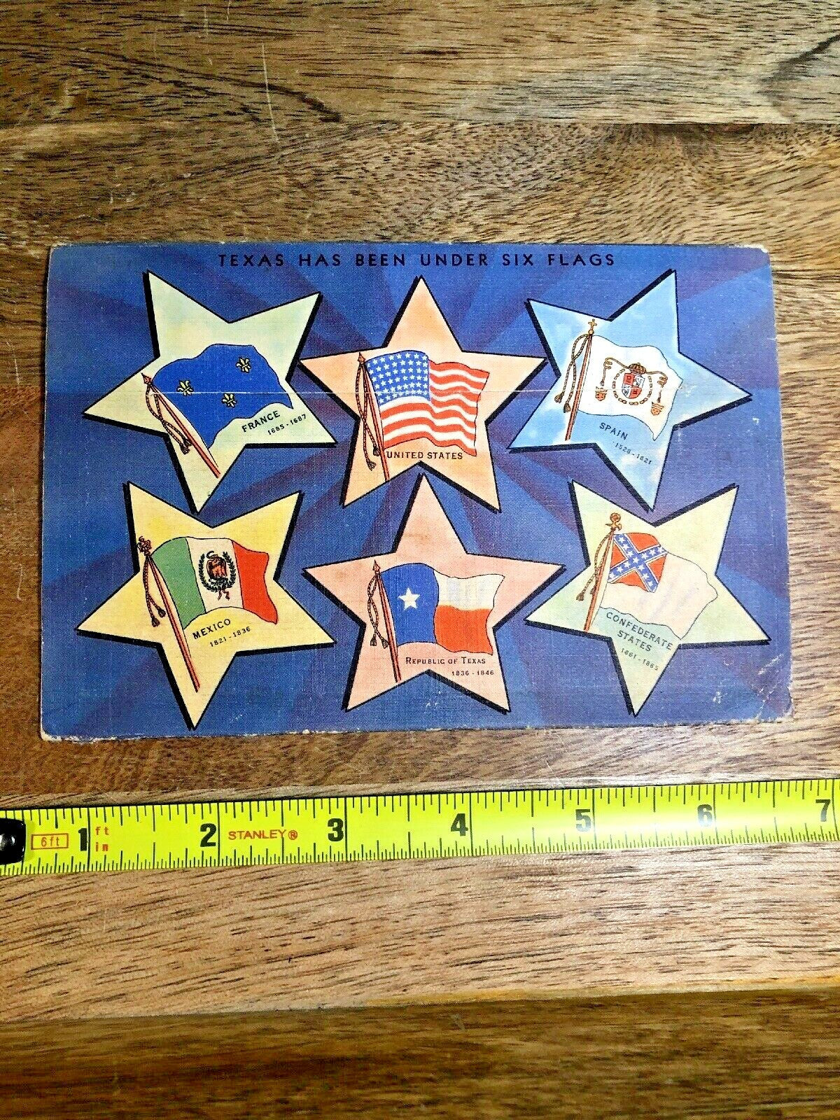 1943 Texas Souvenir Postcard Folder (K9494)