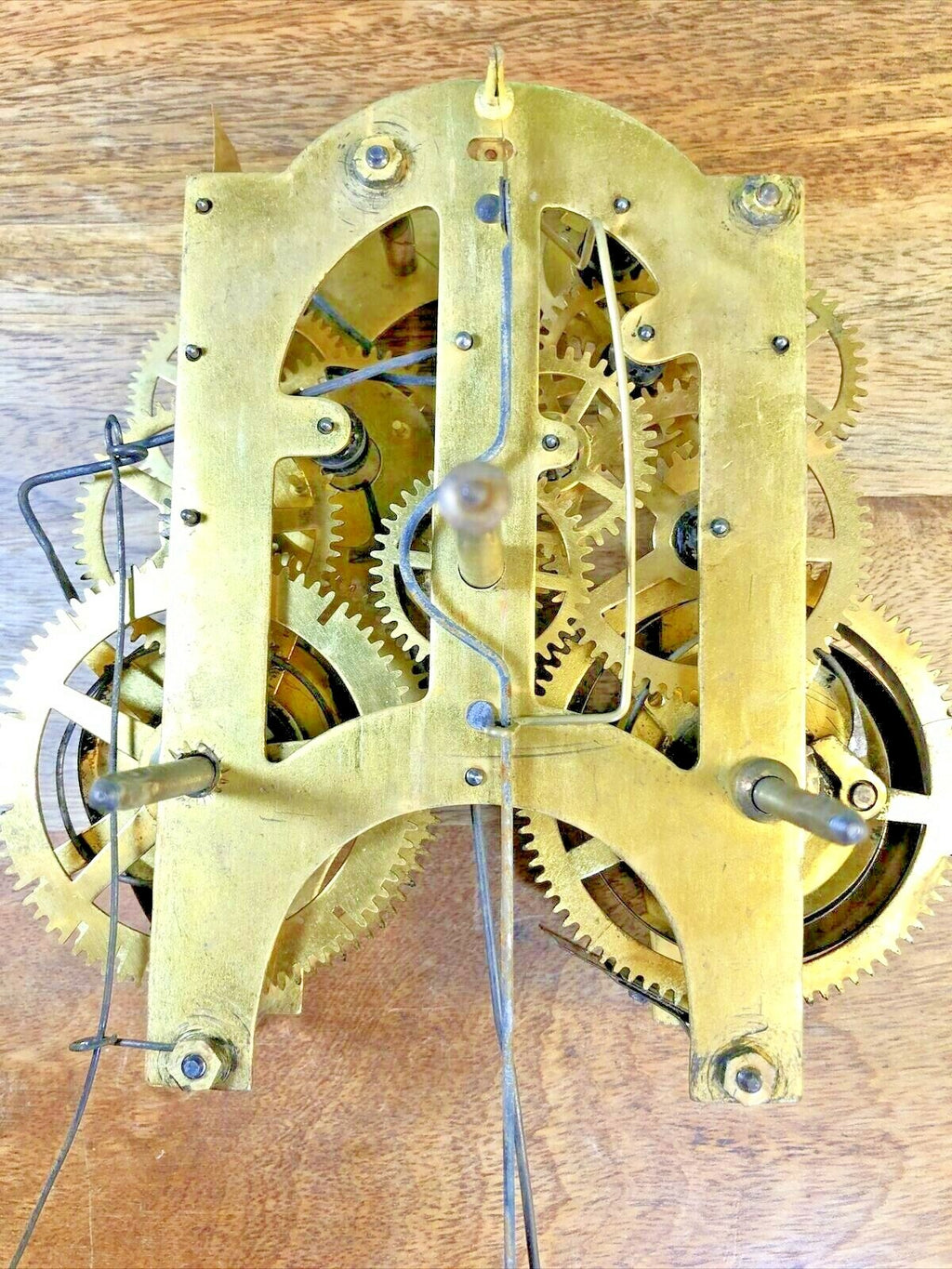 Made In Japan Clock Movement Fly Assembly (See Pics to ID Movement)   (K6376)