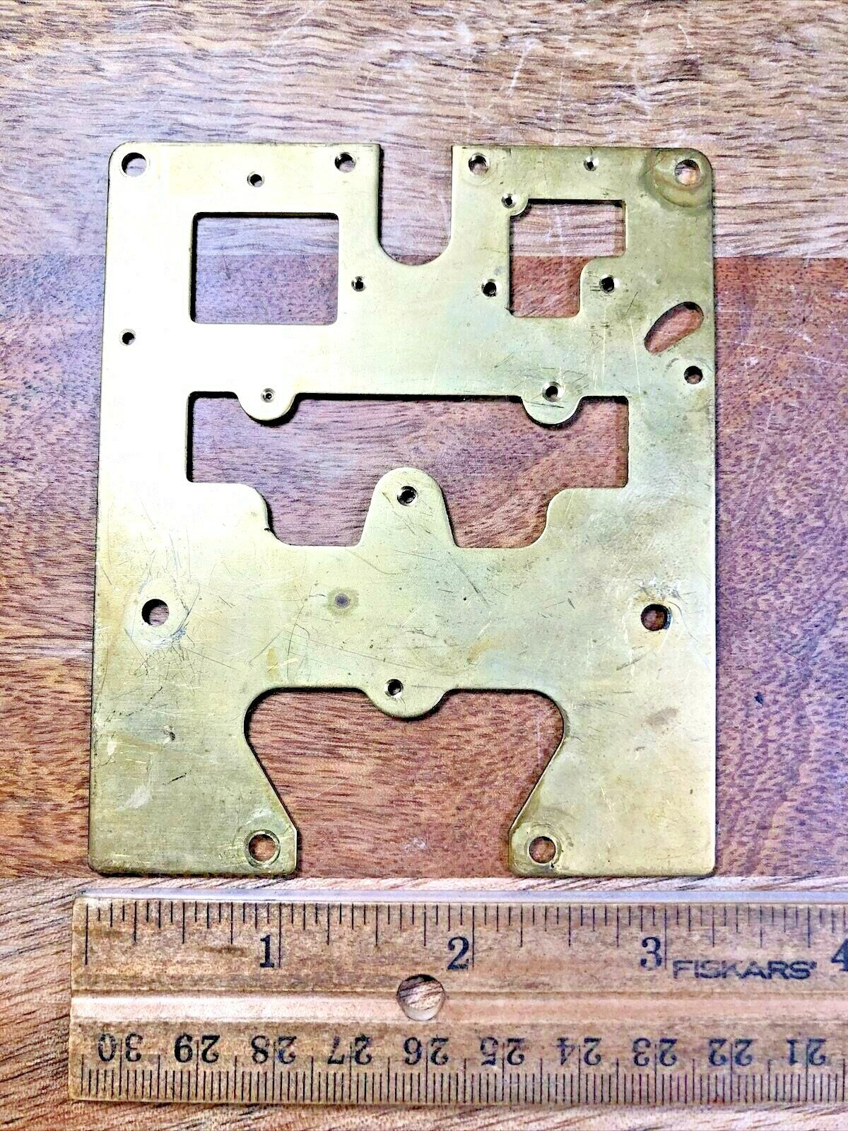 Chinese Clock Movement Back Plate (Pivots Look Good) (K6865)