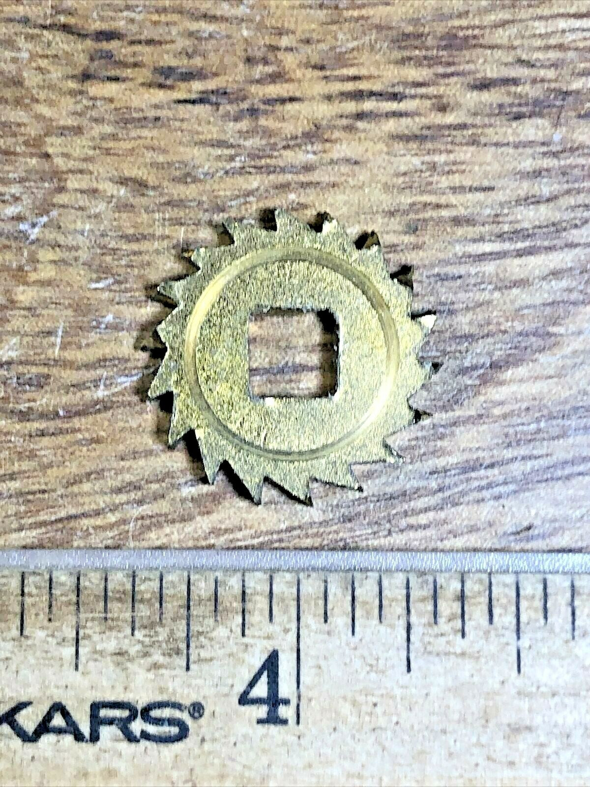 Ratchet Wheel, 18.25mm Dia, 18 Teeth, 5.0mm X 5.0mm Arbor (K3006)
