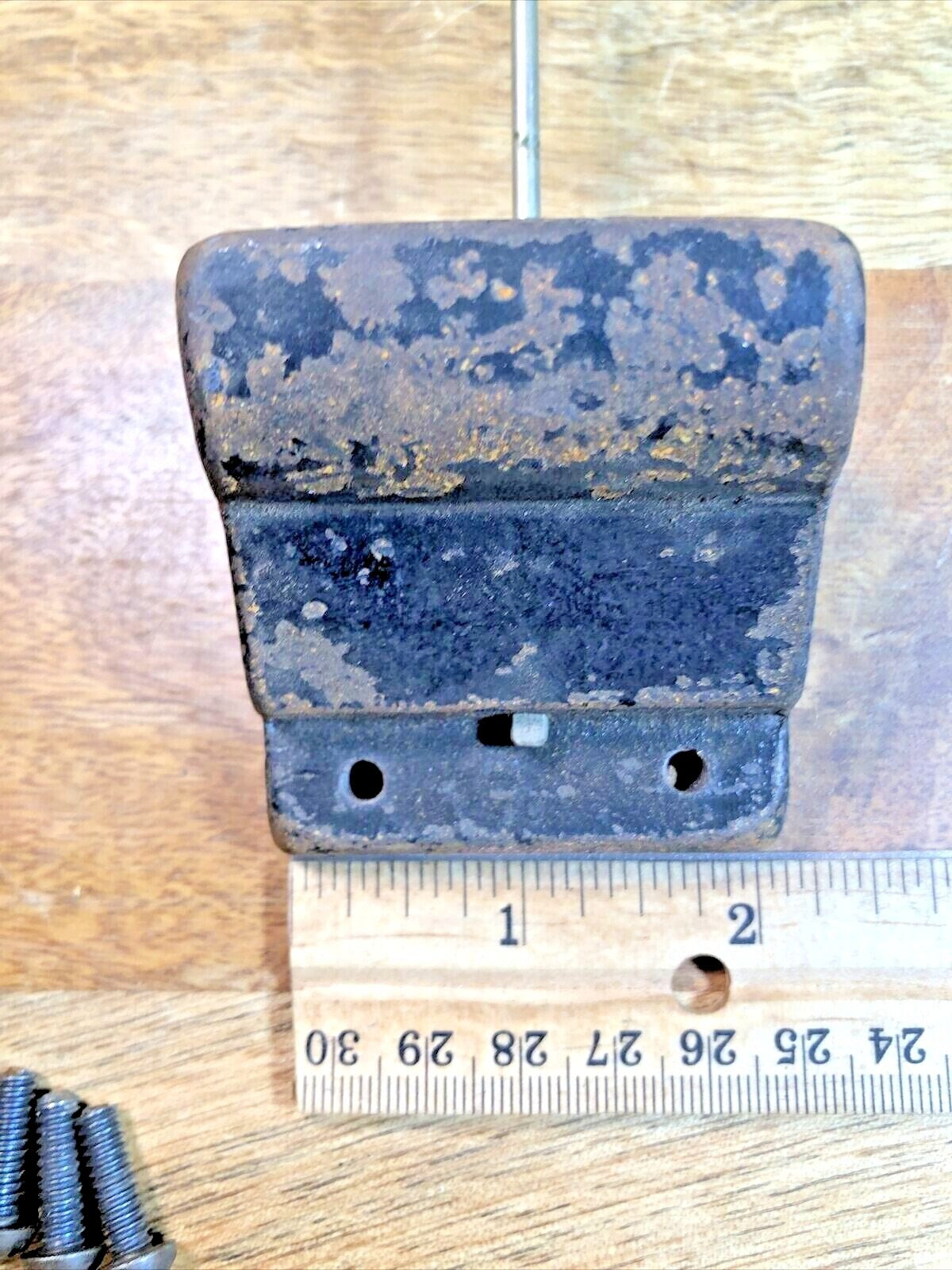 Old Waterbury Clock Chime 11 1/8 Inches Long (See Pics To ID Mvmt)   (LL5142)