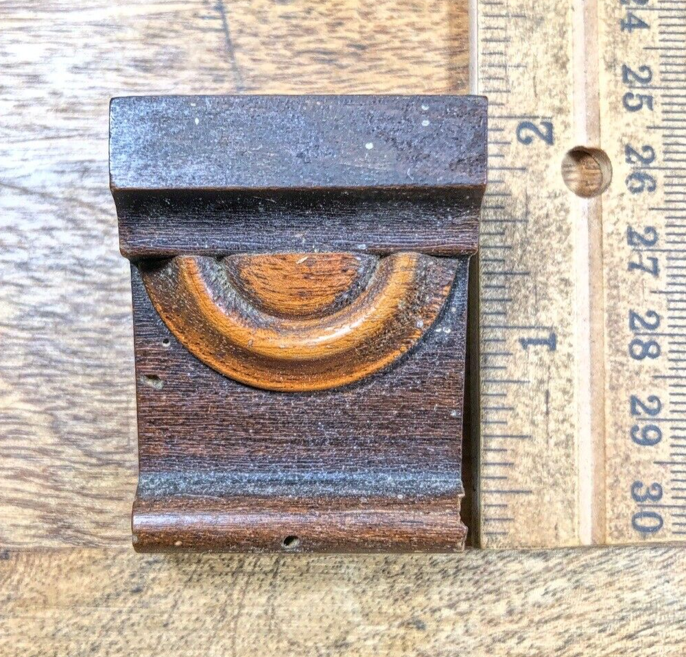 Old Junghans Wooden Clock Column Part   (KA9743)