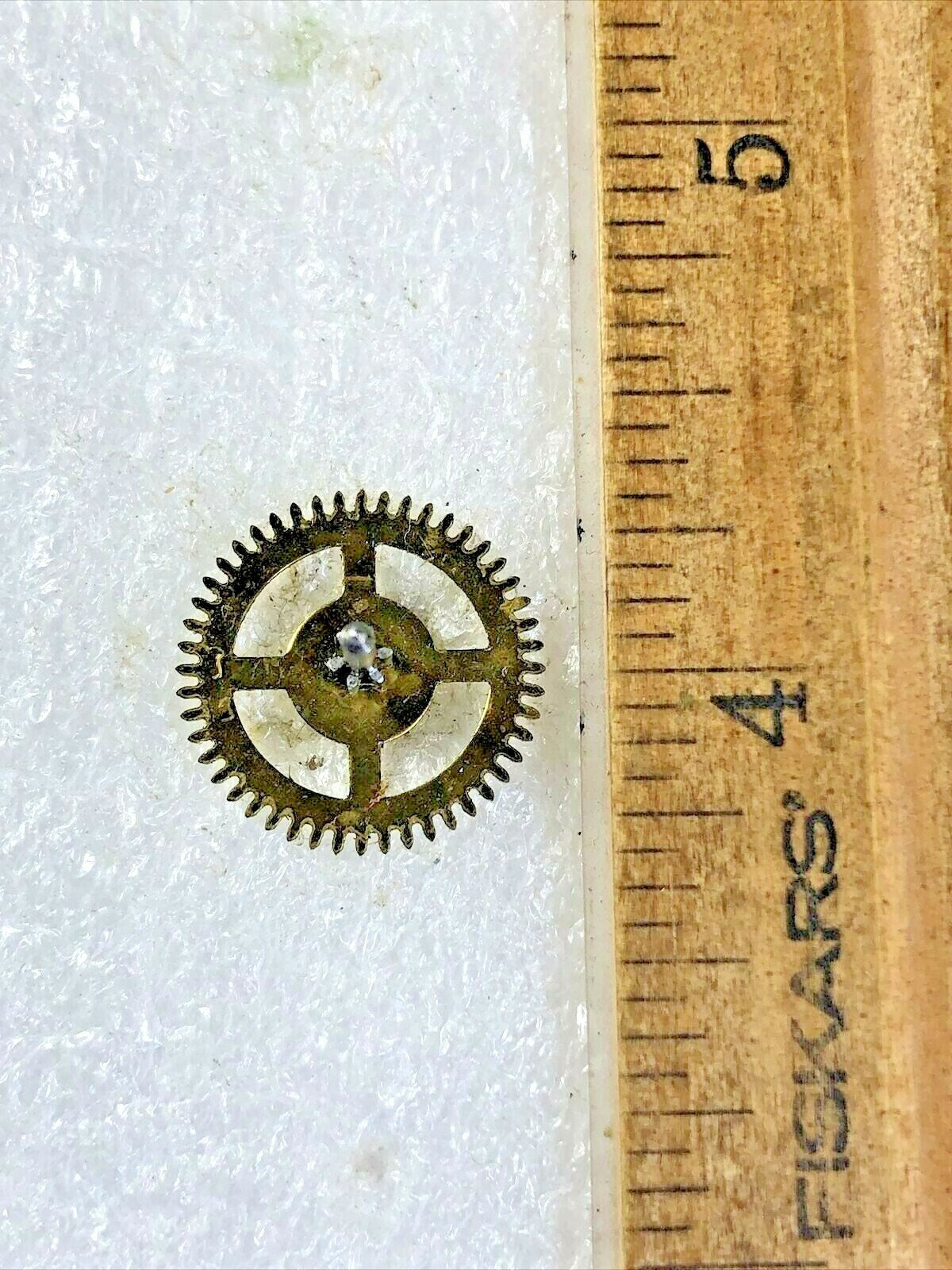 Small Hauser Novelty Clock Movement 4th Wheel  (K6490)