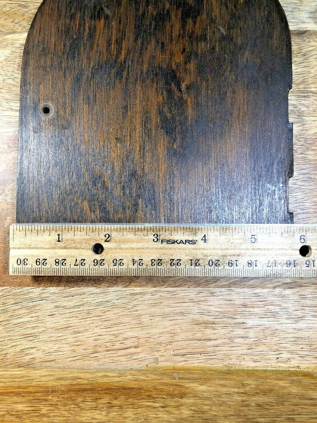 Antique Mantel Clock Back Door                            (KD4391)