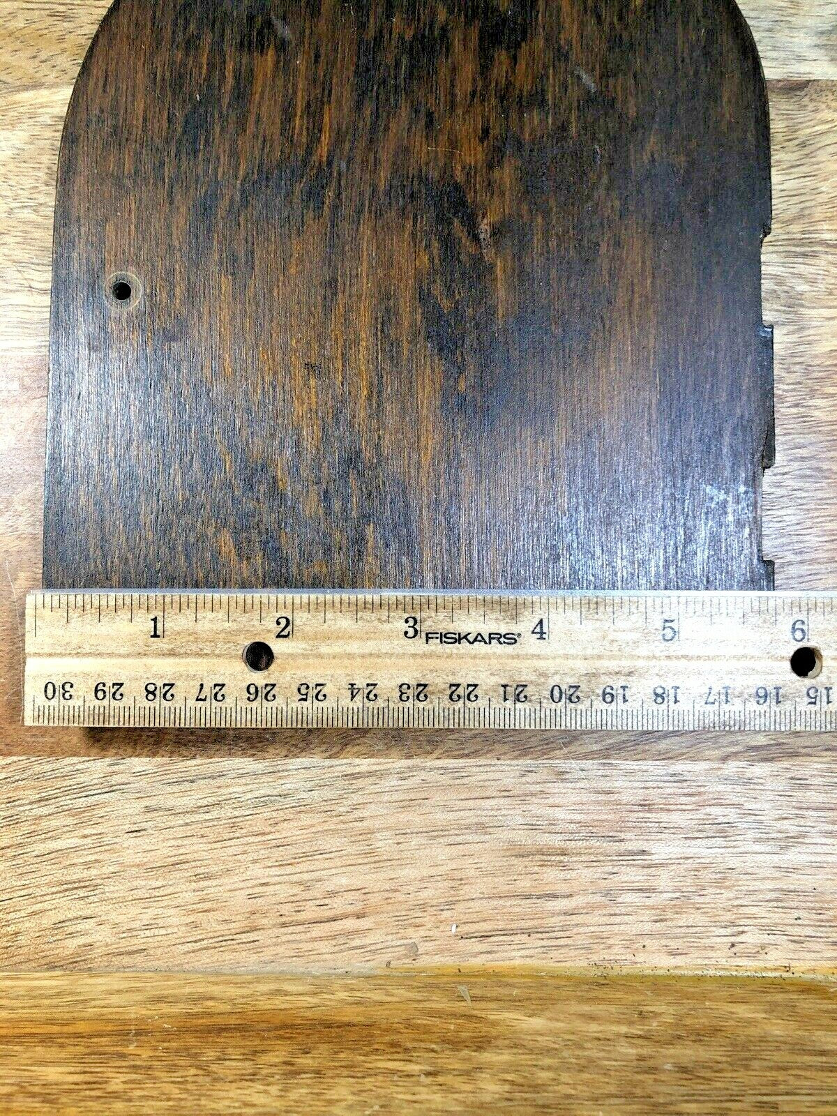 Antique Mantel Clock Back Door                            (KD4391)