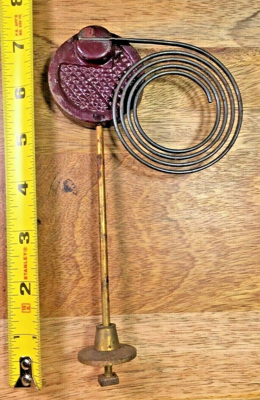 Herschede Mantle Clock Gong - Vintage Clock Parts (K7676)