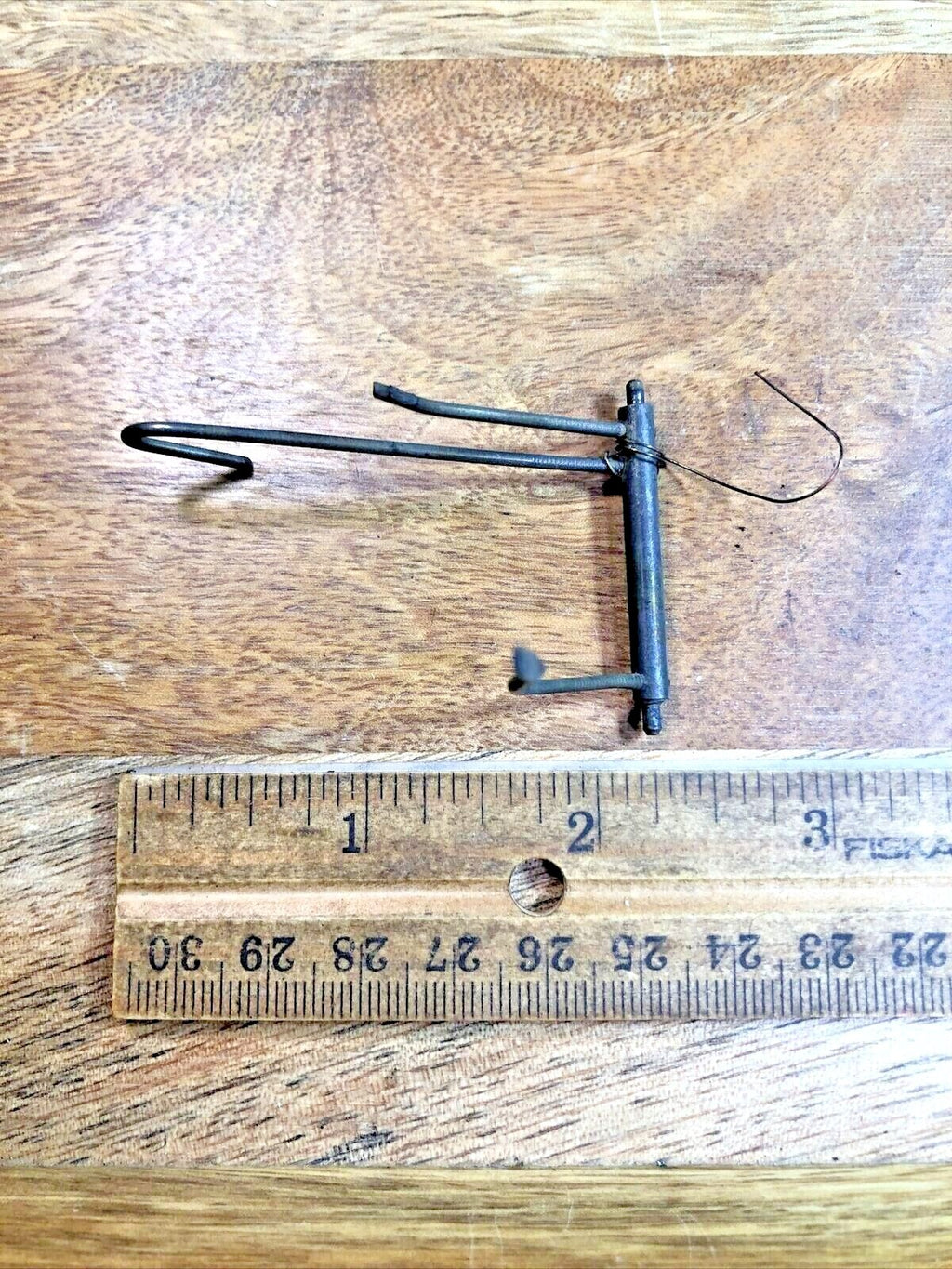 Ingraham (Pat. 1878) Clock Movement Drop Lever (See Pics To ID Mvmt) (K7196)