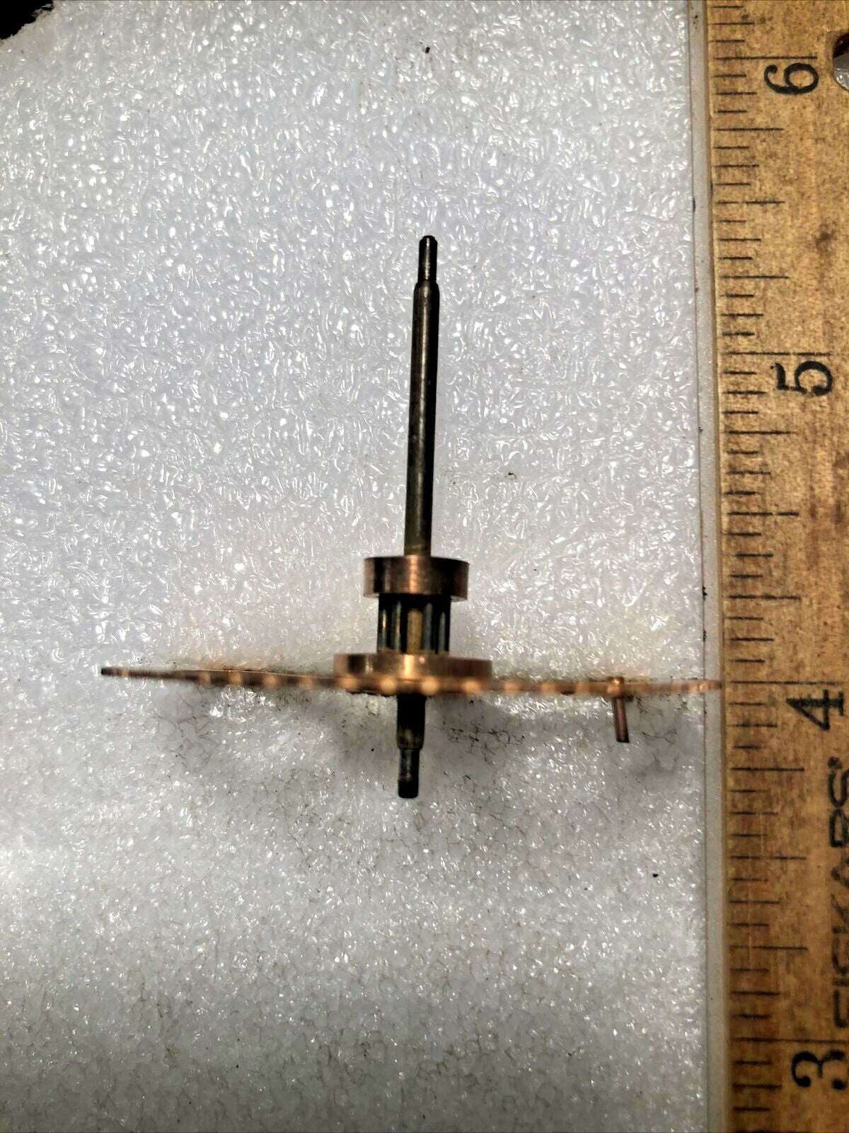 Old Sessions Clock Movement Warning Wheel (See Pics To ID Mvmt) (K6565)