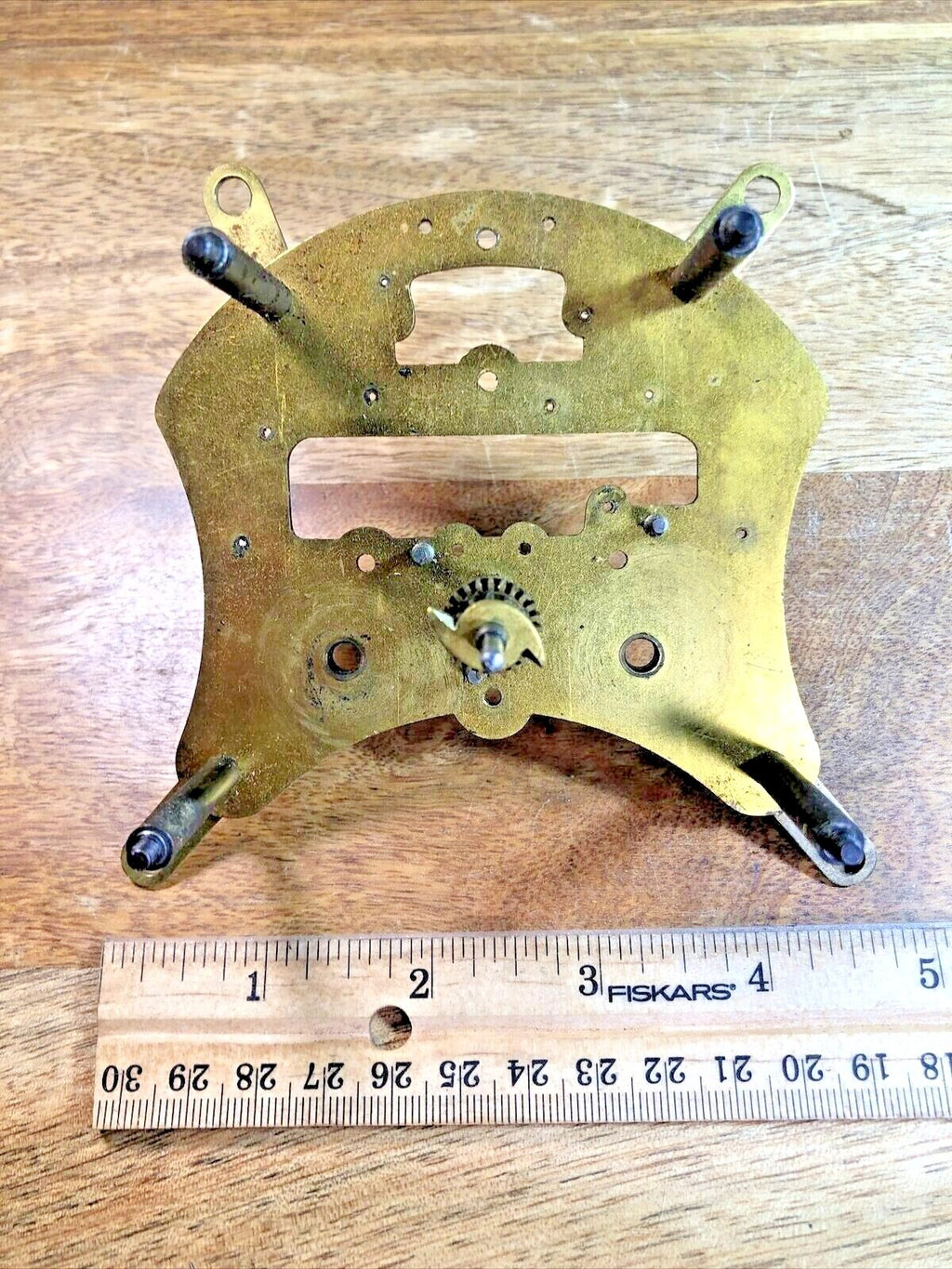 Waterbury "Marvel" Clock Movement Front Plate (Pivots Look Good) (K7660)