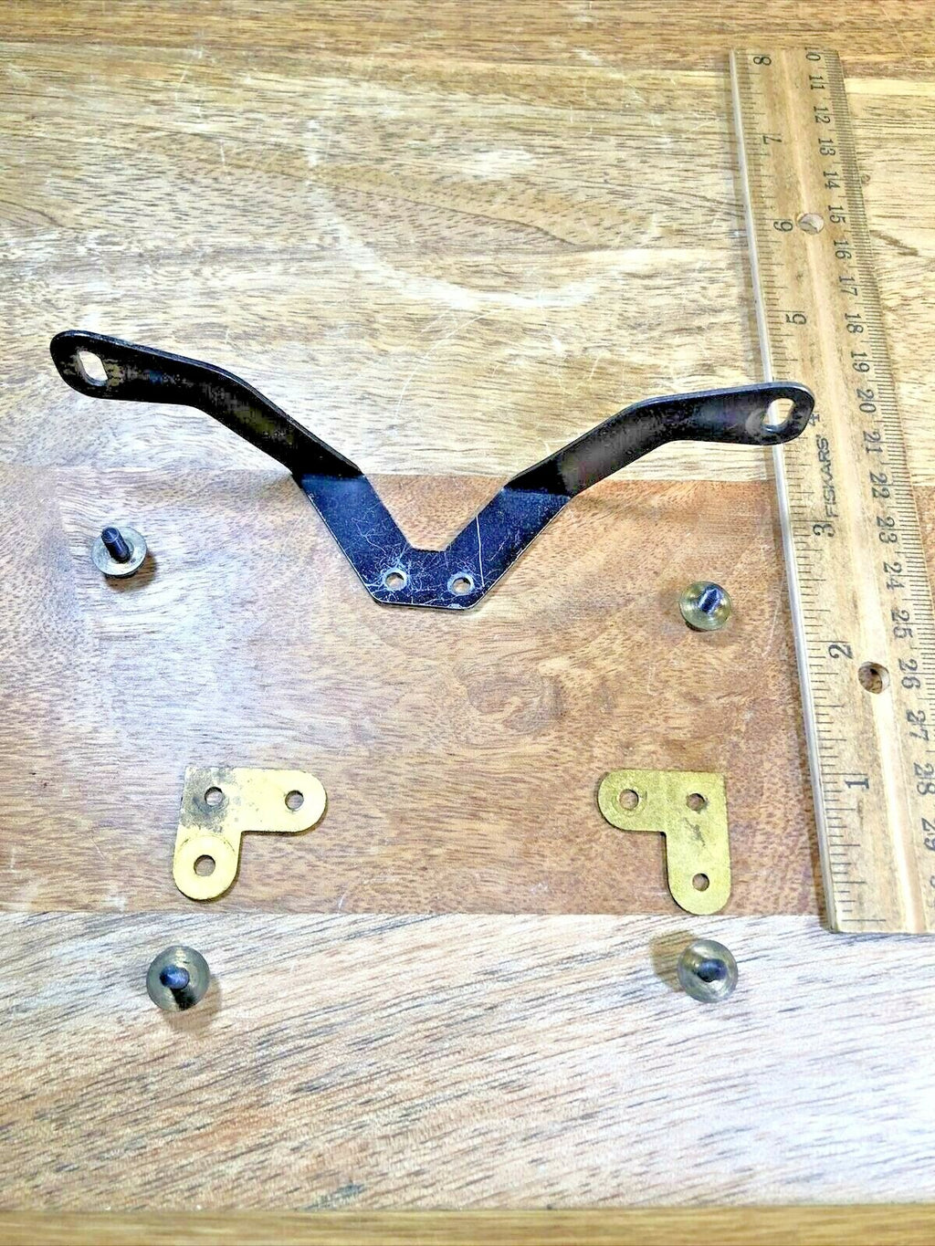 Old Kienzle Clock Movement Mounting Brackets  (See Pics To ID Mvmt)      (K6836)
