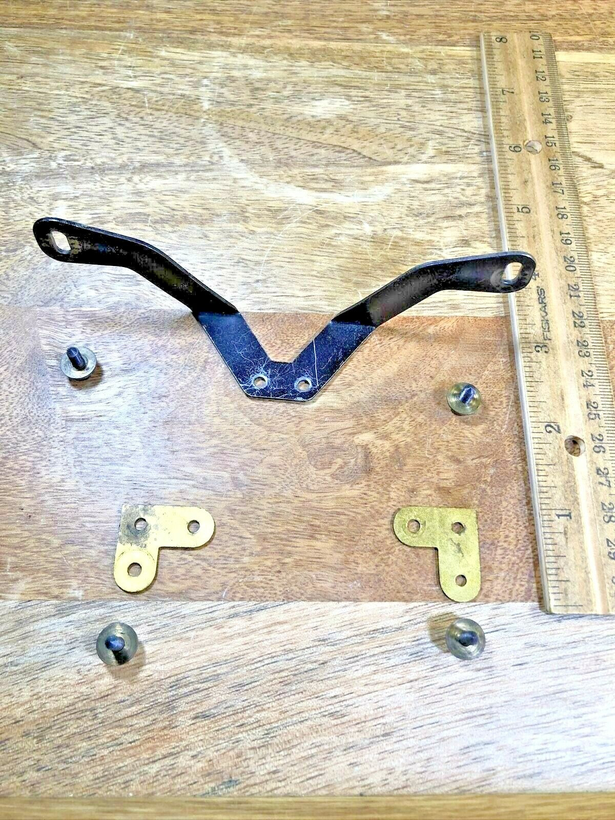 Old Kienzle Clock Movement Mounting Brackets  (See Pics To ID Mvmt)      (K6836)