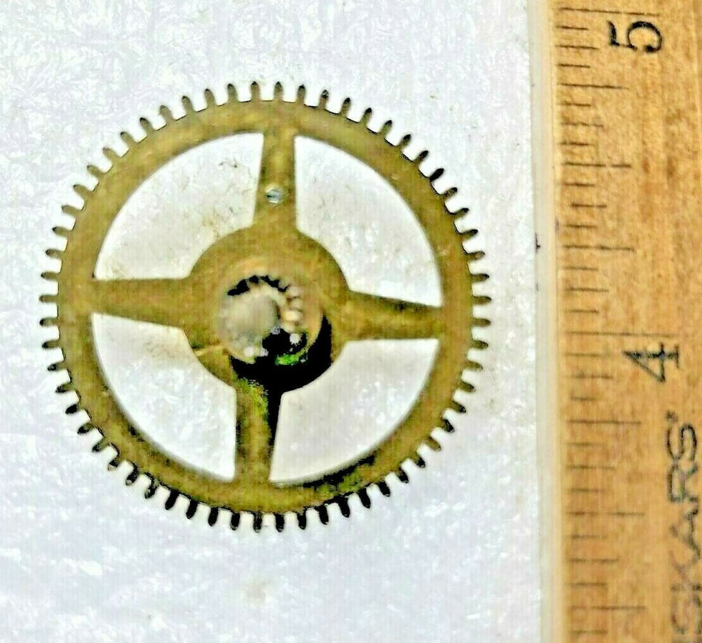 Old Kienzle Clock Movement Chime Side 4th Wheel  (See Pics To ID Mvmt) (KD3674)