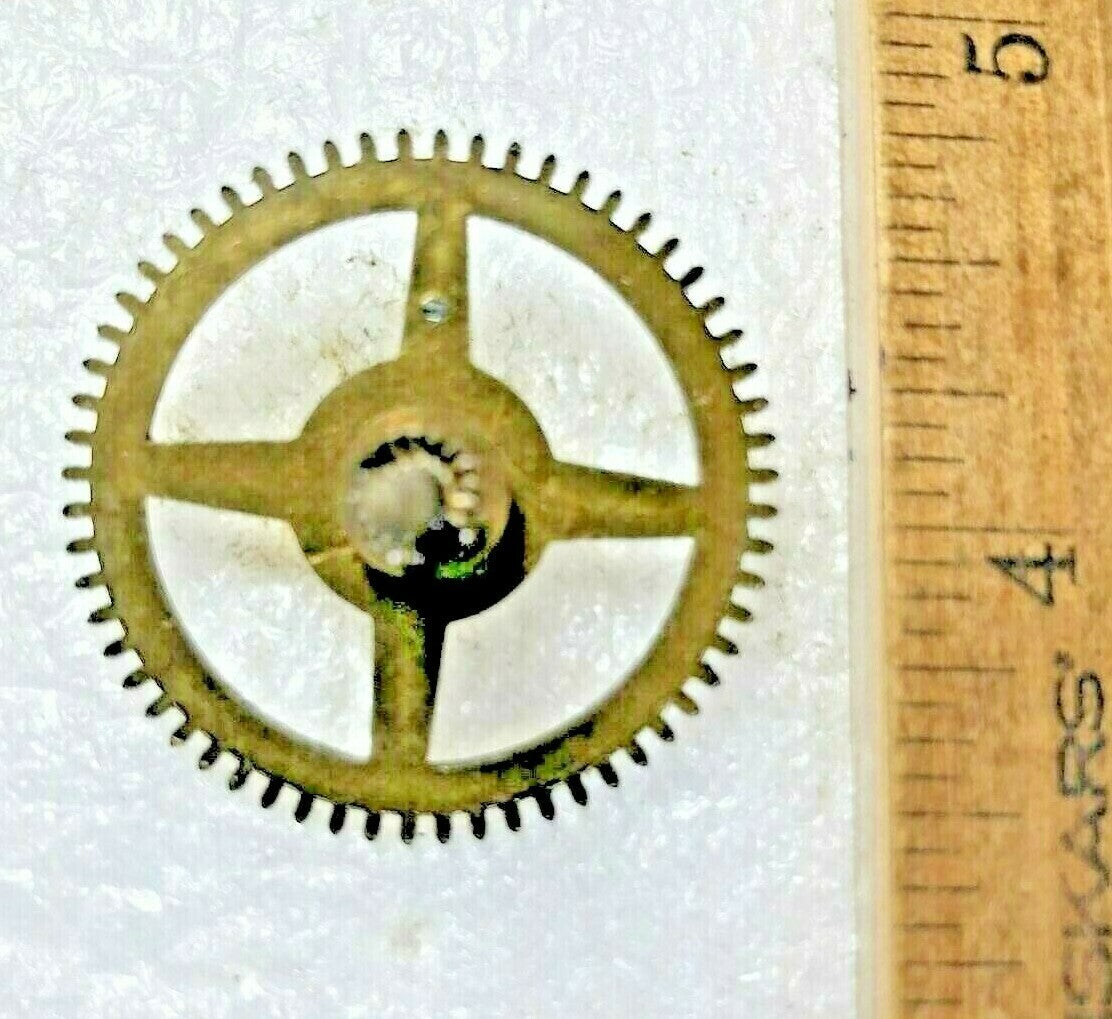 Old Kienzle Clock Movement Chime Side 4th Wheel  (See Pics To ID Mvmt) (KD3674)
