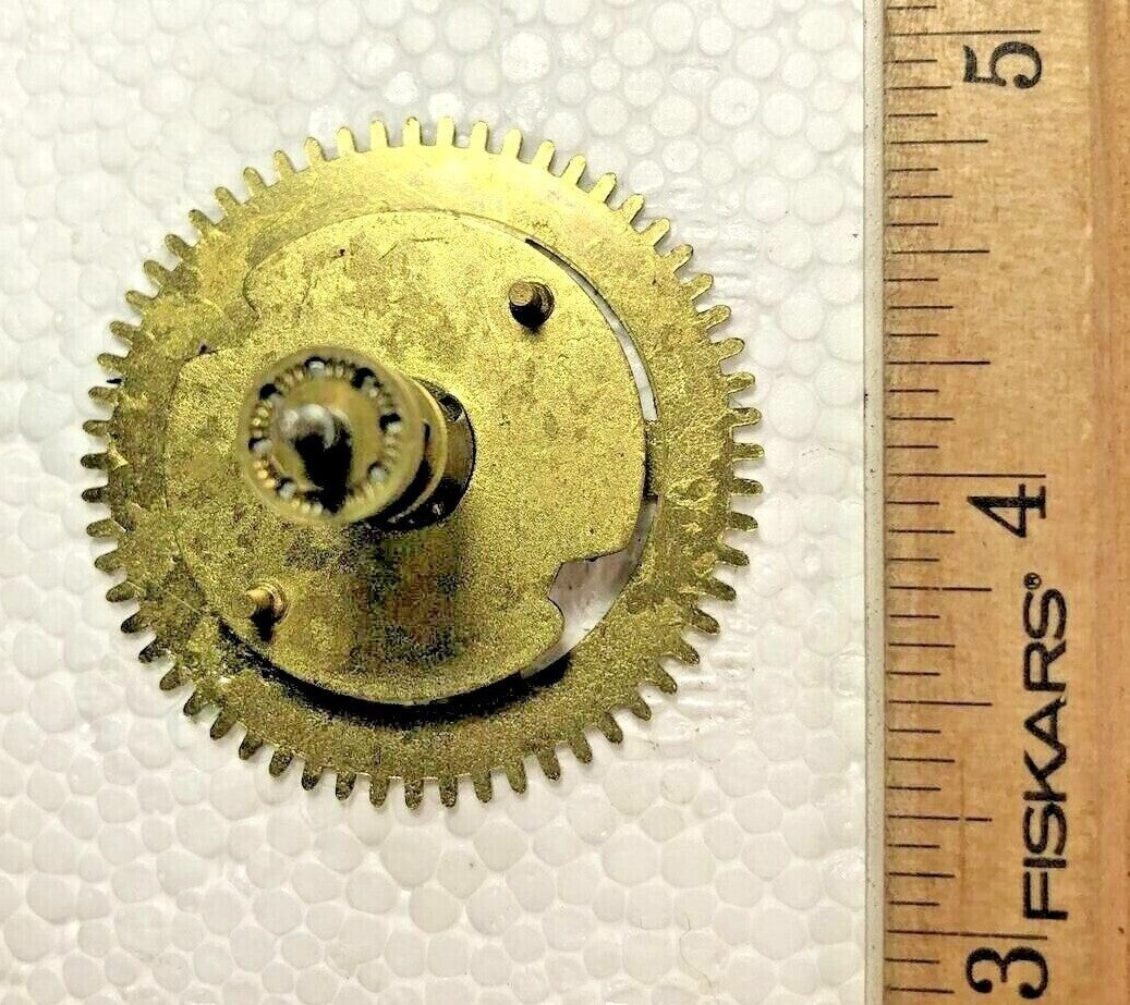 Old Seth Thomas 89I Clock Movement Strike Side 3rd Wheel    (K7745)
