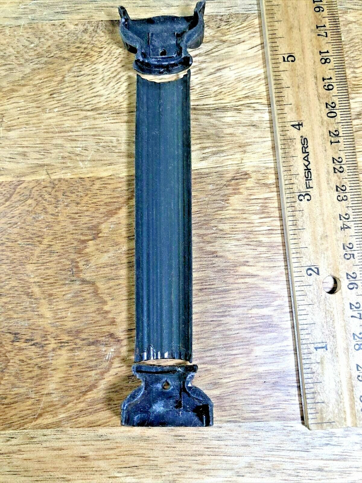 Old  5 3/16 Inch Tall Mantel Clock Column (K5291)
