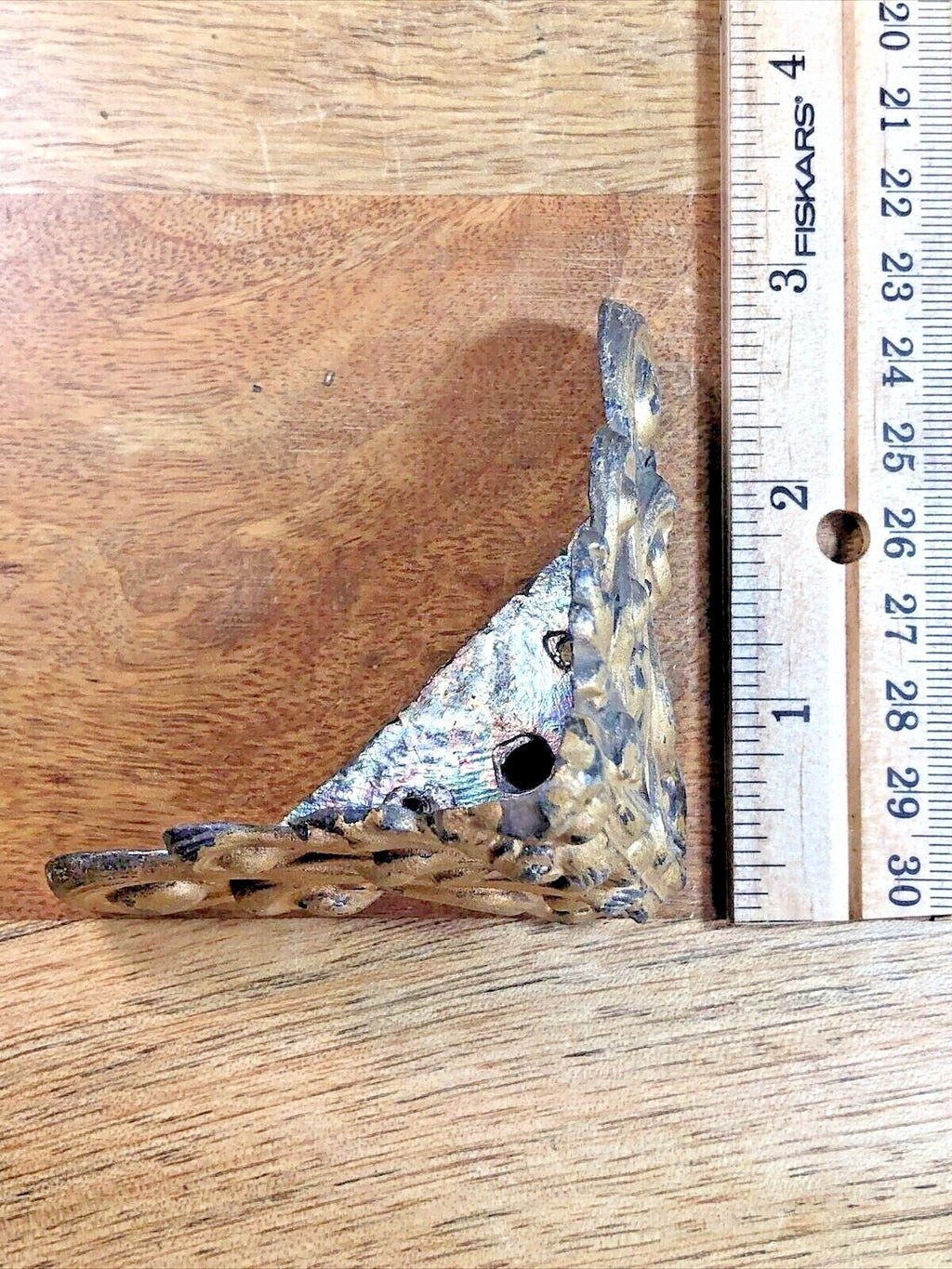 Old Black Mantle Clock Foot (K7621)