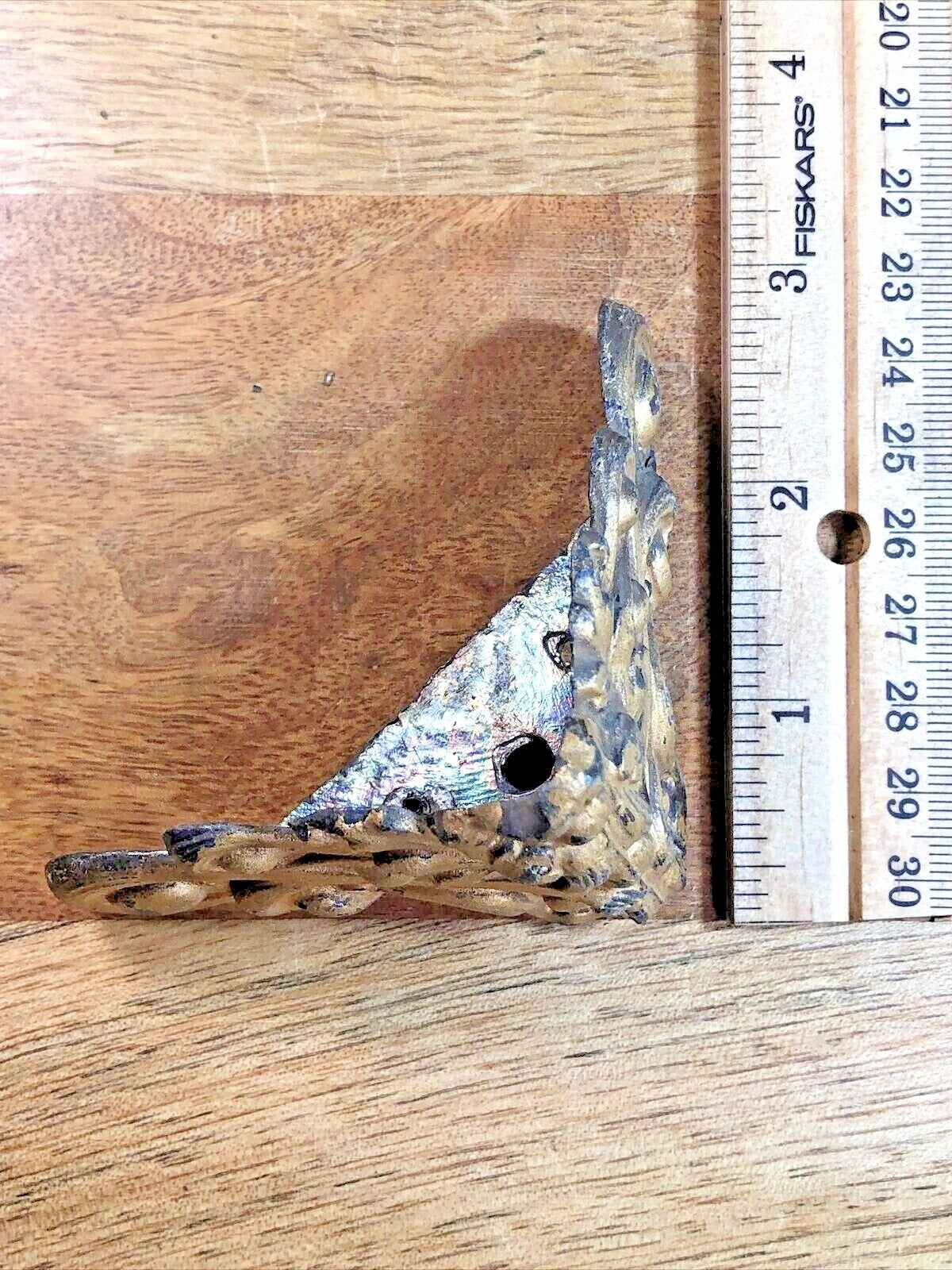 Old Black Mantle Clock Foot (K7621)