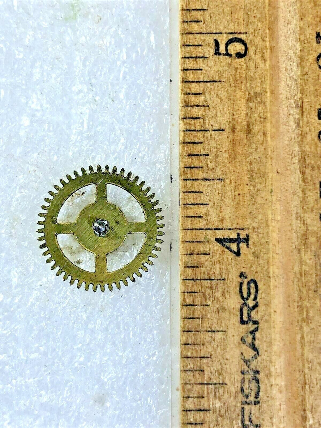 Small Hauser Novelty Clock Movement 4th Wheel  (K6490)