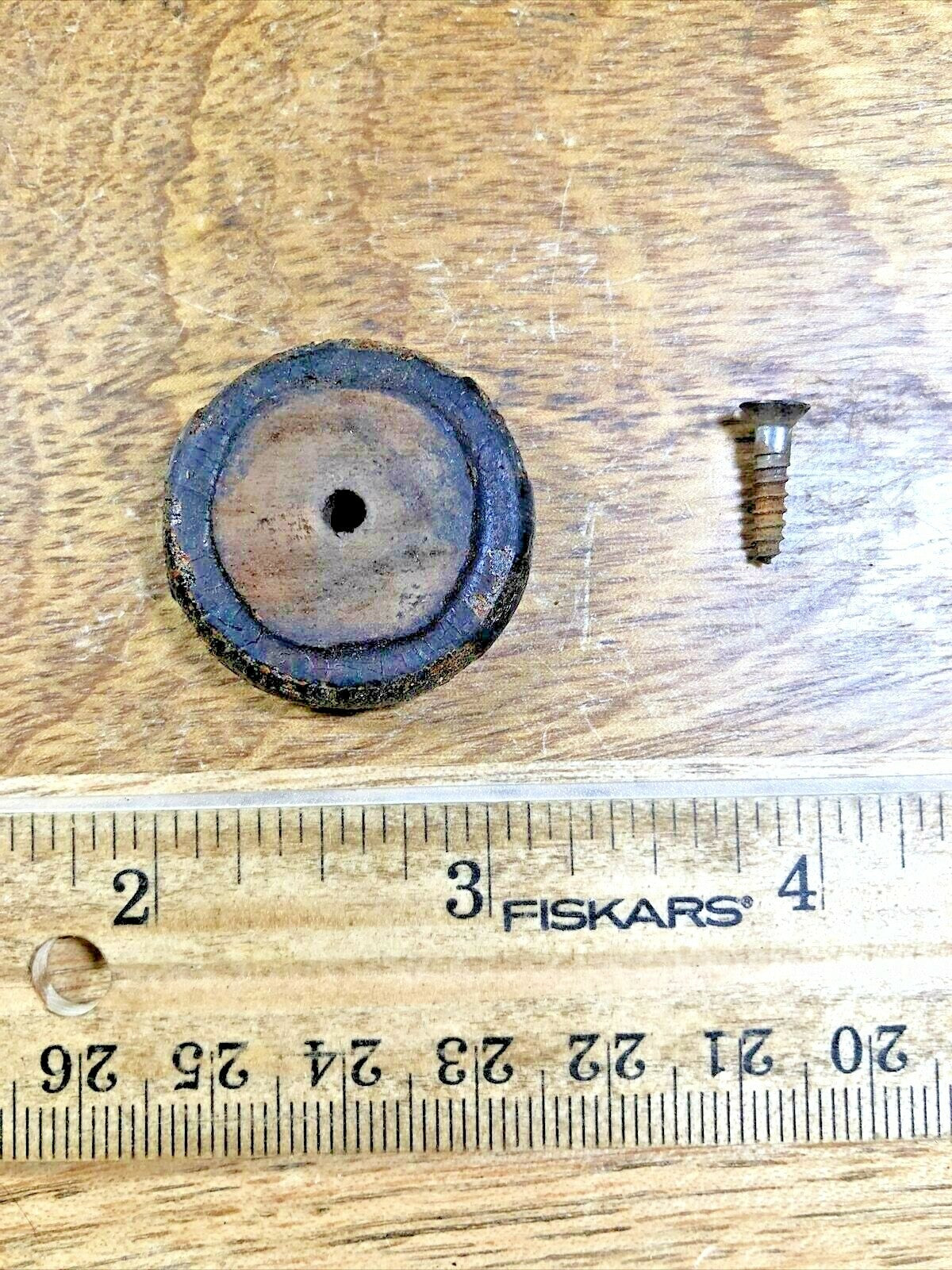 Wooden Clock Foot .......................(K1978)