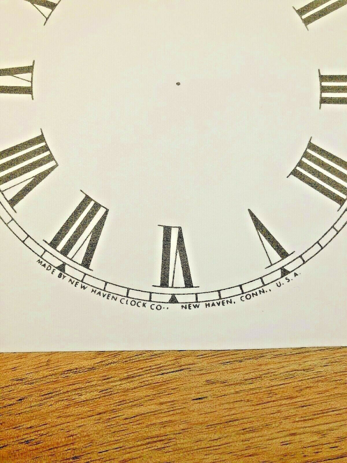 5" New Haven Clock Paper Dial, Roman             (Lot 178)