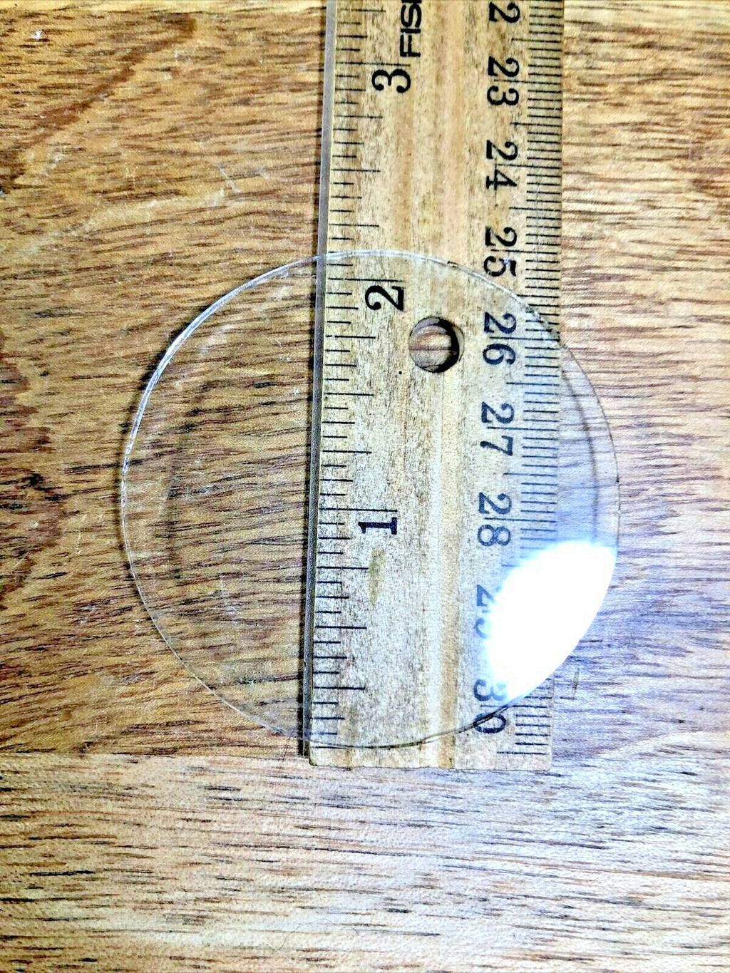 2.11 Inch Flat Clock Glass (53.68mm) (Lot K5220)