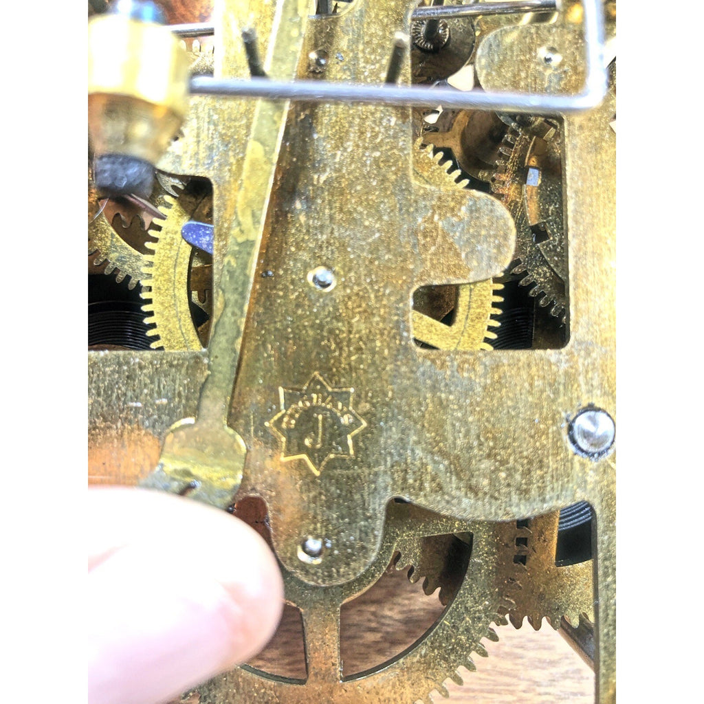 Old Junghans Clock Movement Drop Lever (See Pics To ID Mvmt) (K9762)
