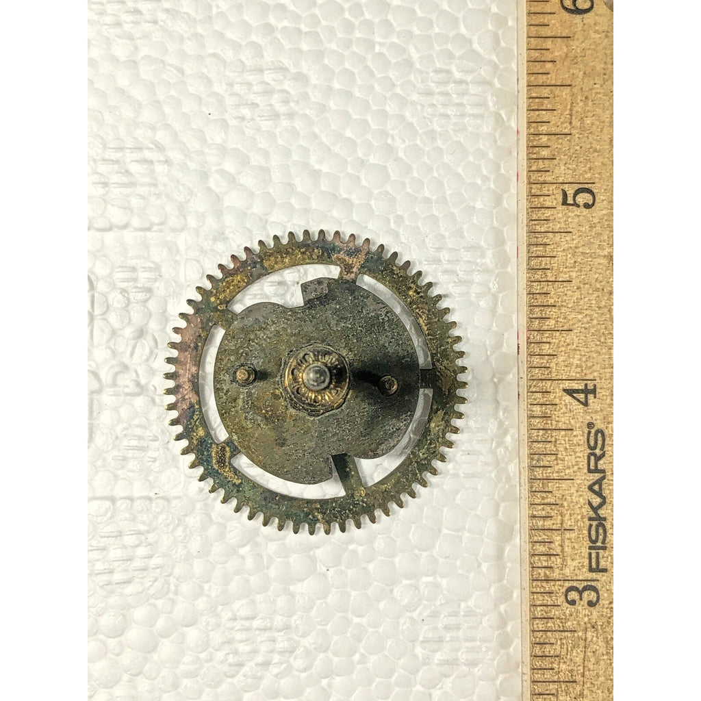 Waterbury Clock Movement Strike Side 3rd Wheel (See Pics to ID Mvmt) (K8329)
