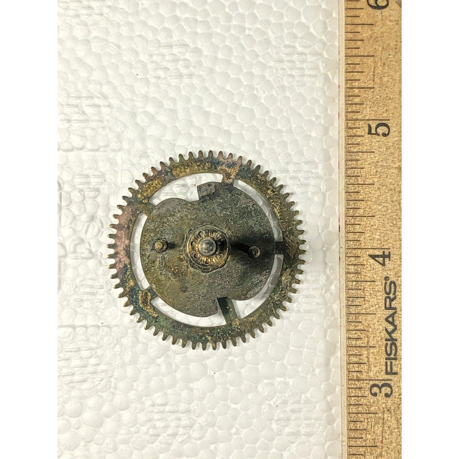 Waterbury Clock Movement Strike Side 3rd Wheel (See Pics to ID Mvmt) (K8329)