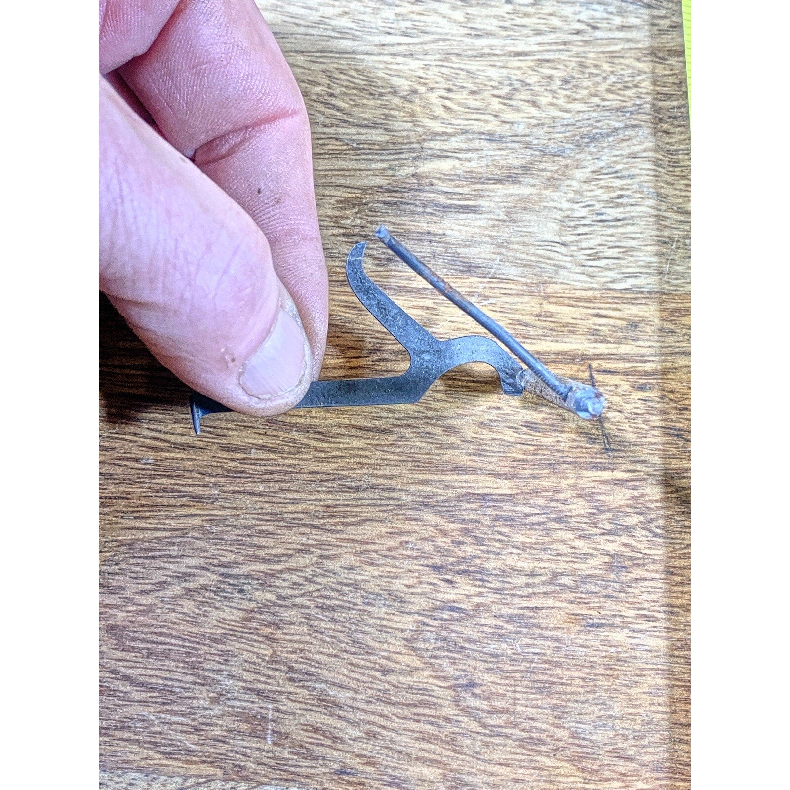 Gilbert Clock Movement (Stamped 24) Drop Lever (See Pics To ID Mvmt) (KD1163)