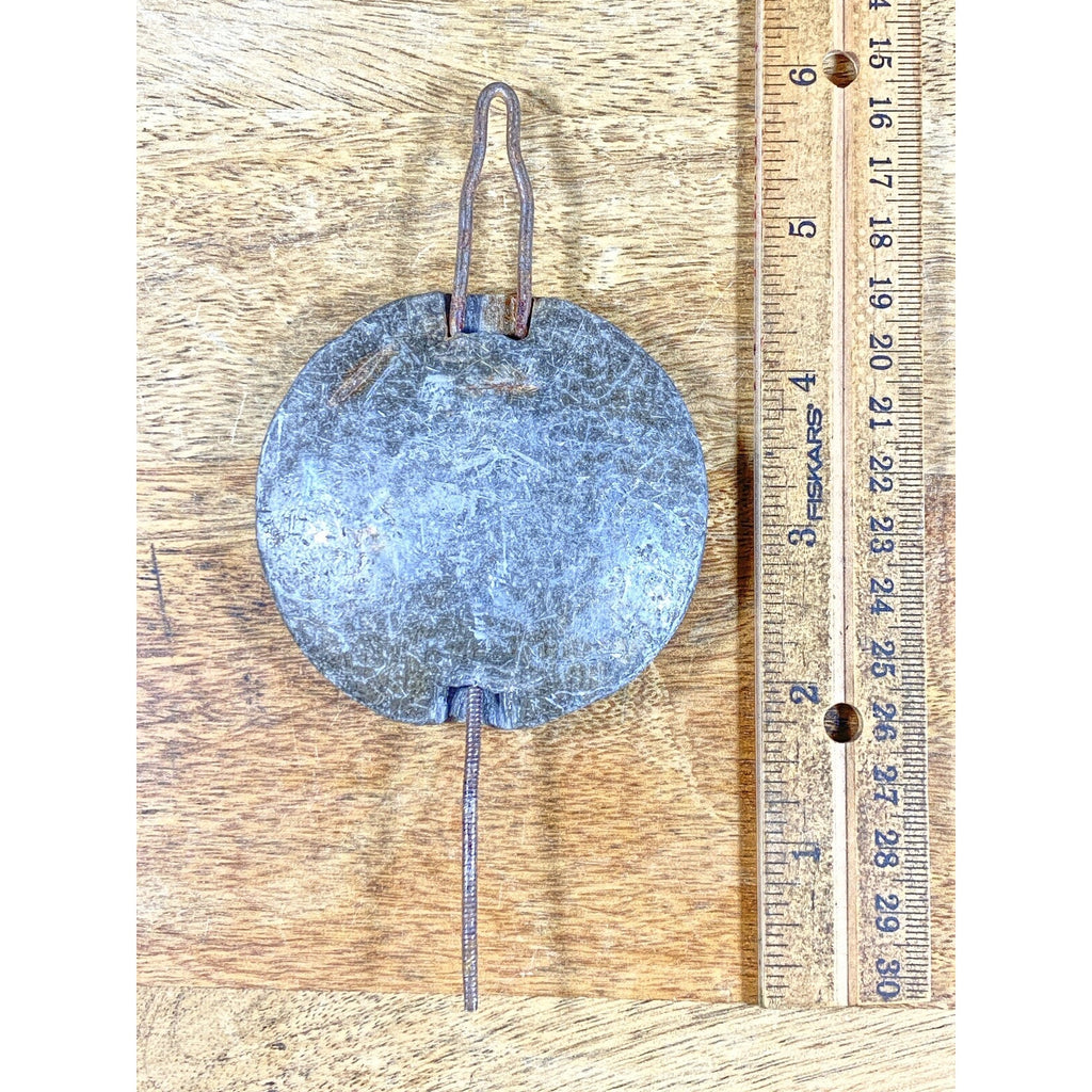 Antique Clock Pendulum Bob (14.7oz) (Needs A Rating Nut) (KD774)