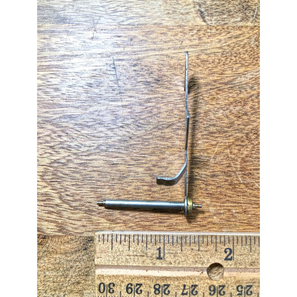 Ingraham (Stamped 2 25) Clock Movement Drop Lever (See Pics To ID Mvmt) (K8969